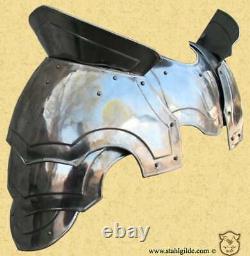 Medieval Warlord Larp Knight Full Suit Of Armor Cuirass/pauldrons/bracers/leg
