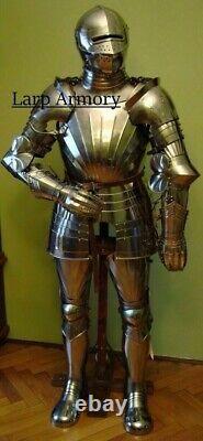 Medieval Warrior Knight Battle Full Suit Of Armor Wearable Sca Body Armor