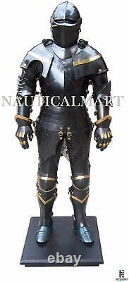 Medieval Warrior Knight Gothic Full Suit Of Armor Wearable Medieval Costume II