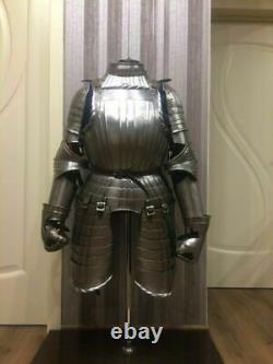 Medieval Warrior Knight Maximilian 3/4 Half Body Armor Suit Fully Wearable