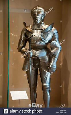 Medieval Warrior Knight Maximilian Full Suit Of Armor Fully Wearable Costume