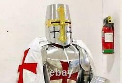 Medieval Wearable Costume Suit Of Armor Knight Crusader Gothic Full Body Armour