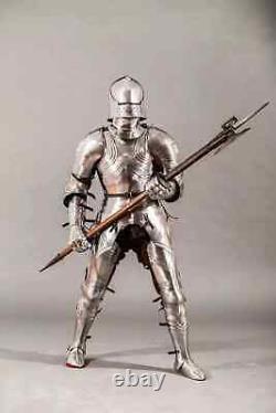 Medieval Wearable Gothic Knight Suit Of Armor Crusader Combat Full Body Armour