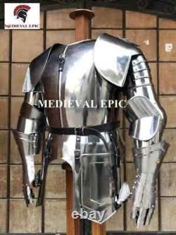 Medieval Wearable Half Suit Of Armor Knight Larp Costume Cosplay