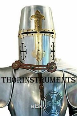 Medieval Wearable Knight CRUSADOR Full Suit of Armour Collectibles Armor
