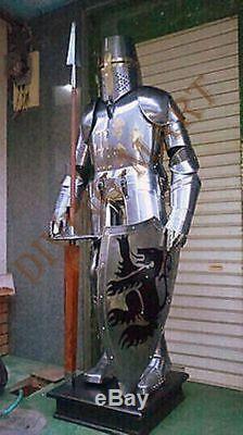 Medieval Wearable Knight Crusader Full Suit Of Armor Collectible Costume REPLICA