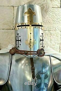 Medieval Wearable Knight Crusader Full Suit of Armor Costume