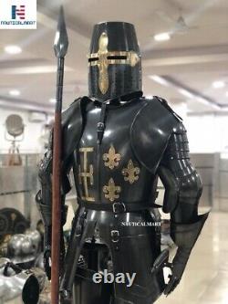 Medieval Wearable Knight Crusader Full Suit of Armour Collectibles Armor Costume