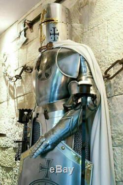 Medieval Wearable Knight Crusader Suit Of Armour Halloween Spartan Armor Costume