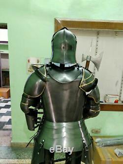 Medieval Wearable Knight Crusador Full Suit Of Armor Collectible Armor