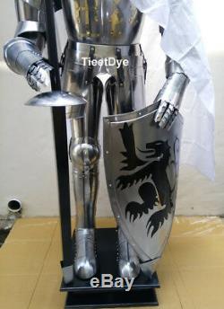 Medieval Wearable Knight Crusador Full Suit Of Armour Collectibles Armor Costume