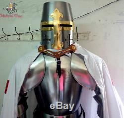 Medieval Wearable Knight Crusador Full Suit Of Armour Suit Costume Handmade Gift