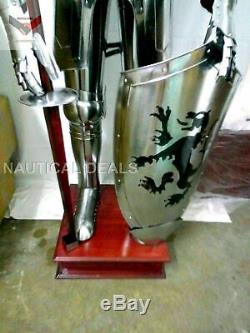 Medieval Wearable Knight Crusador Full Suit of Armour Collectibles Armor Costume