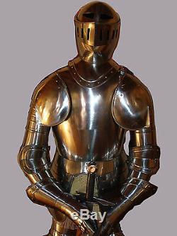 Medieval Wearable Knight Crusaor Full Suit Of Armor Costume