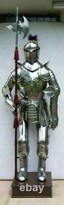 Medieval Wearable Knight Full Body Armor Crusader Full Suit Of Armor Halloween