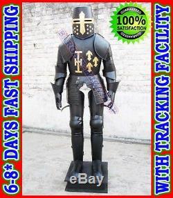 Medieval Wearable Knight Full Suit Of Armor Collectible Costume Collectible bko1