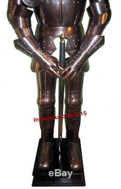 Medieval Wearable Knight Full Suit of Armor Combat Body Costume