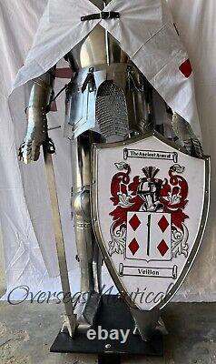Medieval Wearable Knight Suit Of Armor Combat Full Body Larp Armour Suit Costume