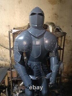 Medieval Wearable Knight Suit Of Armour Combat Full Body Steel Armour Costume