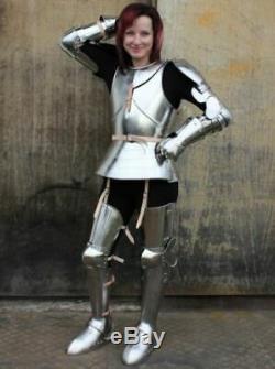 Medieval Wearable Knight Woman Full Armor Suit Armour Costume Reenactment New Ma