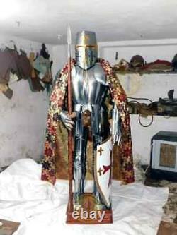 Medieval Wearble Armour Knight Wearable Suit Of Armor Crusader Combat Full Body