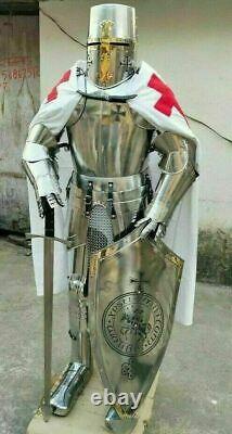 Medieval armour knight wearable suit of armor crusader battle combat body REPLIC