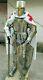 Medieval armour knight wearable suit of armor crusader battle combat full body