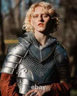 Medieval knight Lady Armor Suit Female Costume Armor Lady Costume Cuirass