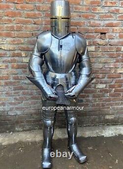 Medieval knight suit armor war templar combat full body armor Suit
