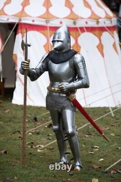 Medieval knight suit of Armor Wearable Cosplay LARP Full Body Armor Costume