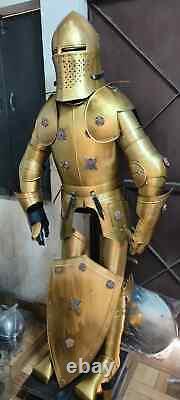 Medieval knight suit of Armor crusader combat full body wearable Suit armor