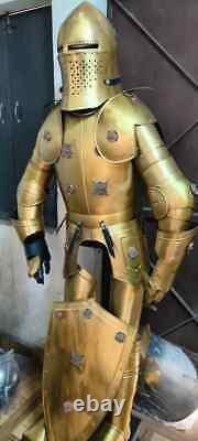 Medieval knight suit of Armor crusader combat full body wearable Suit armor