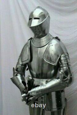Medieval knight suit of Armor crusader combat full body wearable Suit armor gift