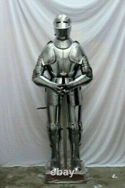 Medieval knight suit of Armor crusader combat full body wearable Suit armor gift