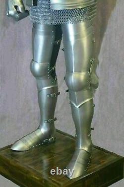 Medieval knight suit of Armor crusader combat full body wearable Suit armour T5
