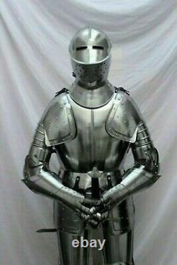 Medieval knight suit of Armor crusader combat full body wearable armour suit