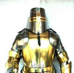 Medieval larp Knight Wearable Suit Of Armor Combat Full Body Armour Costume Prop