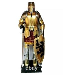 Medieval larp Knight Wearable Suit Of Armor Combat Full Body Armour Costume Prop