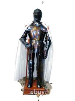 Medieval vintage Knight Wearable Suit Of Armor Crusader Combat Full Body Armour