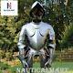NauticalMart Larp Medieval Knight Wearable Suit Of Armor Costume With Helmet