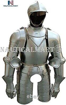 NauticalMart Medieval Knight Suit of Armor Costume LARP Wearable Halloween Cos