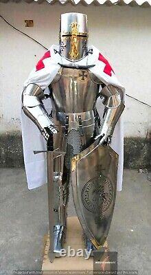 New Halloween Full Body Armor Costume Medieval Knight Full Body Suit of Armor