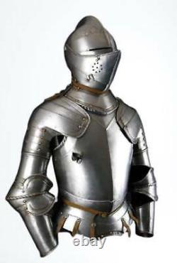 Plate Armor Knight Suit Battle Ready Steel Armour Suit Full size Armor