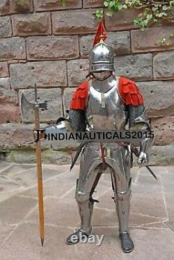 Renaissance 15th Century Combat Suit of Armor Medieval Knight Costume