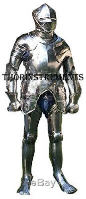 Renaissance Armor Medieval Wearable Knight Full Suit of Armor