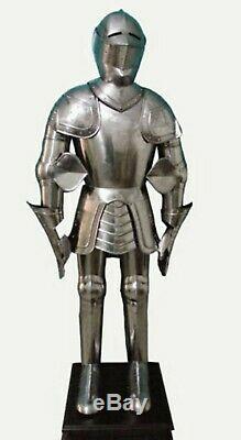 SCA LARP FULL Knight Suit of Armor knight Combat Full Body Armour Suit & Stand