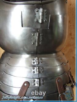 Steel Knight Medieval Cuirass Warrior Armour Breastplate 18 gauge Steel