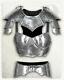 Steel Medieval Knight Armor Queen Lady Woman Half Body Armor Suit Costume