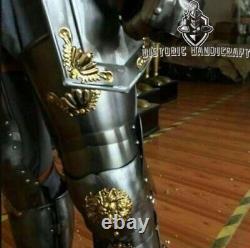 Stylish Medieval Wearable Knight Suit of Armor LARP Combat Full Body Armor