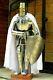Suit Of Armor Medieval Costume Wearable Crusader Combat Full Body Armor Knight